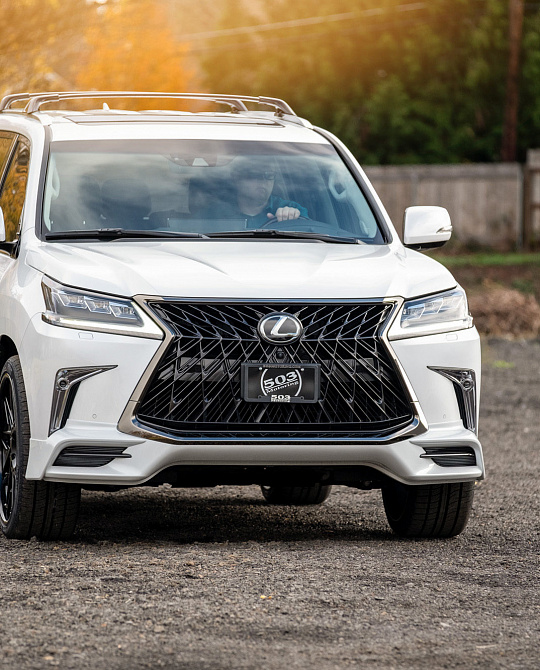 Фото дисков S17-07 (3-Piece) Черный сатин на Lexus LX III