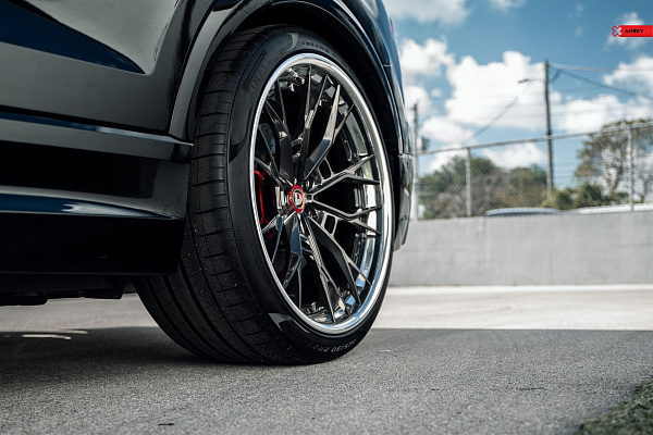 Фото дисков Anrky S3-X5 Глянцевый темный лак на Audi Q8