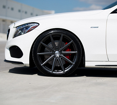 Фото дисков Vossen VFS-10 на Mercedes-Benz C-Class (W205)
