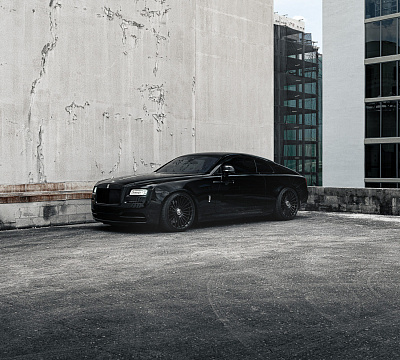 Фото дисков Vossen HF-8 на Rolls-Royce Wraith