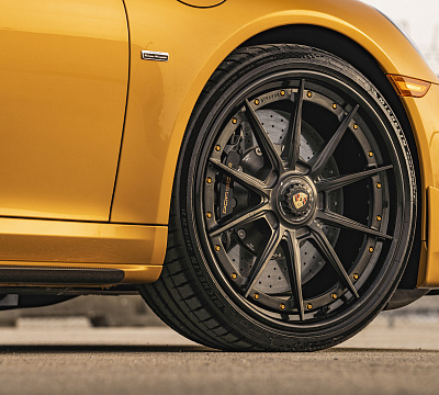 Фото дисков Strasse Wheels SV10 Deep Concave FS на Porsche 911 VII