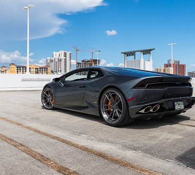 Фото дисков Anrky AN34 на Lamborghini Huracan