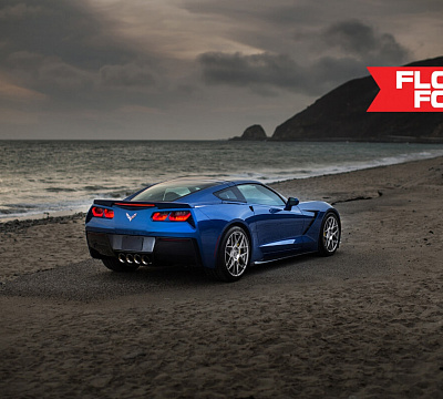 Фото дисков HRE FF01 на Chevrolet Corvette C7