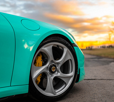 Фото дисков HRE 522M на Porsche 911 VIII