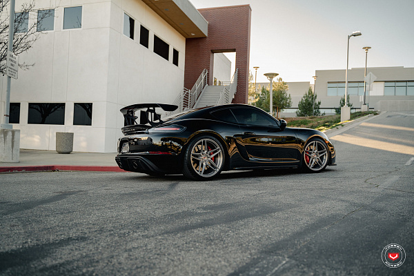 Фото дисков Vossen EVO-1 Глянцевый тонированный лак на Porsche Cayman III