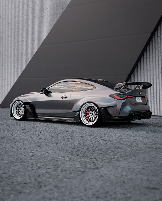 Фото дисков MS-03 MB Полированный лак на BMW 4/M4 (G22/G82)