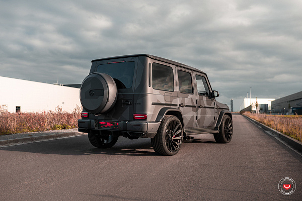 Фото дисков Vossen UV-3 Черный сатин на Mercedes-Benz G-Class III
