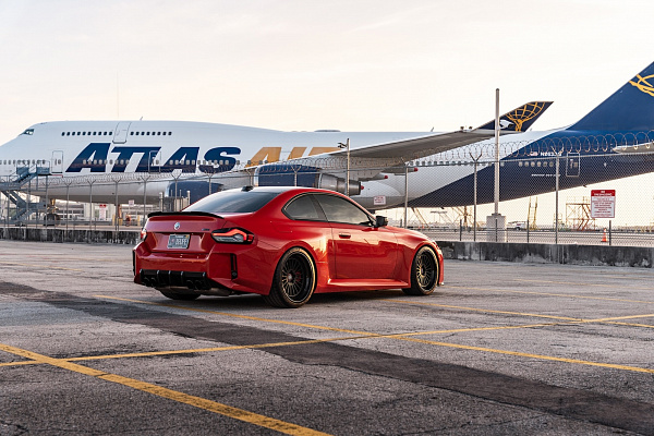Фото дисков Strasse Wheels SC20 Track Черный сатин на BMW 2/M2 (F22/F87)