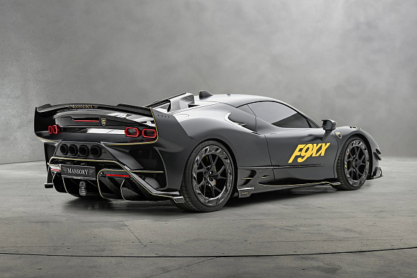 Фото дисков Mansory YT.5 Черный глянец на Ferrari SF90