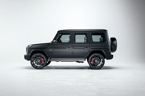 Фото дисков Brixton Forged LX04 Черный сатин на Mercedes-Benz G-Class III