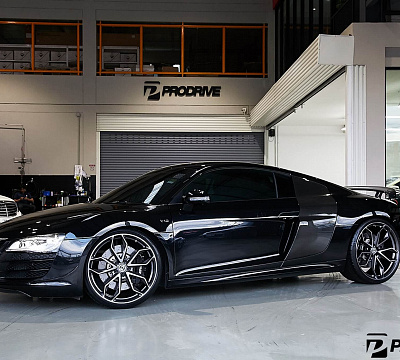 Фото дисков HRE P201 на Audi R8 (Typ 42)