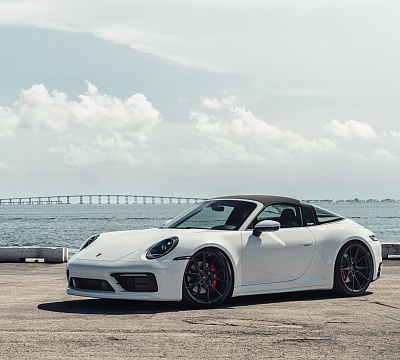 Фото дисков Vossen EVO-2 на Porsche 911 VIII