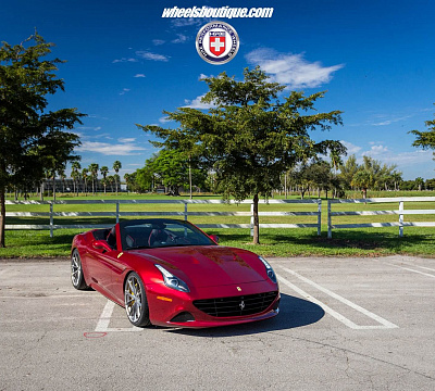 Фото дисков HRE P204 на Ferrari California