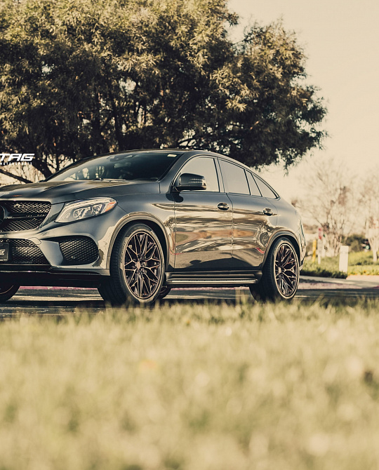 Фото дисков P200 Глянцевая темная медь на Mercedes-Benz GLE I