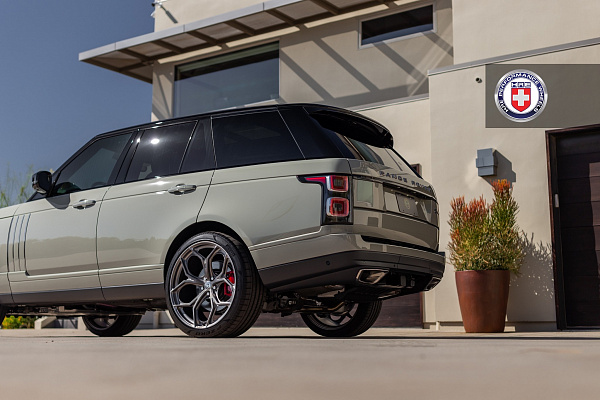 Фото дисков HRE P111SC Сатиновый тонированный лак на Range Rover IV