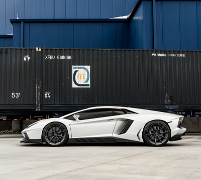 Фото дисков Anrky AN28 на Lamborghini Aventador