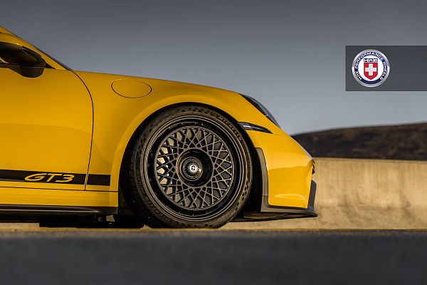 Фото дисков HRE 501 GTM Черный сатин на Porsche 911 VIII