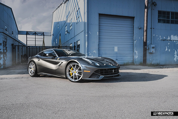 Фото дисков HRE P101 Глянцевый лак на Ferrari F12