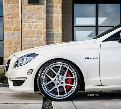 Фото дисков Strasse Wheels SM5 Deep Concave на Mercedes-Benz CLS (C218)