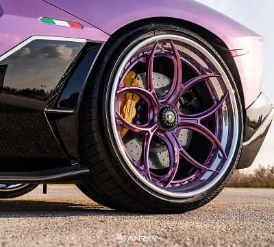 Фото дисков Anrky S3-X0 на Lamborghini Aventador