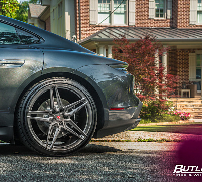 Фото дисков Vossen EVO-1 на Porsche Taycan I