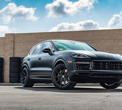 Фото дисков HRE P101SC на Porsche Cayenne III