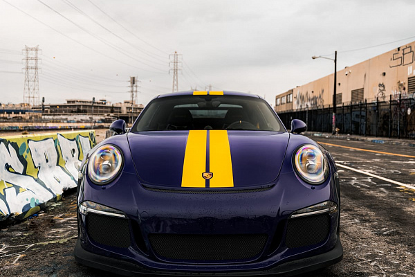 Фото дисков Brixton Forged R11-RS Черный сатин на Porsche 911 VII