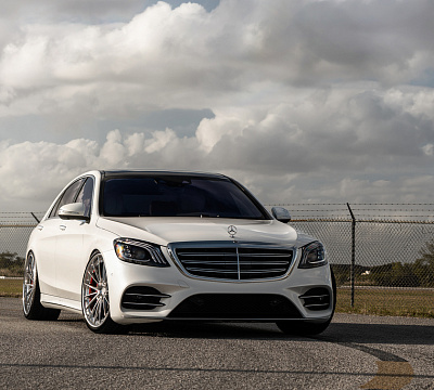 Фото дисков Anrky AN39 на Mercedes-Benz S-Class (W222, C217)