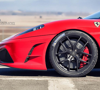 Фото дисков HRE R101 на Ferrari F430