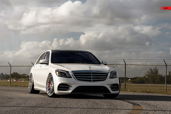 Фото дисков Anrky AN39 Полированный лак на Mercedes-Benz S-Class (W222, C217)