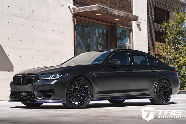 Фото дисков HRE P200 Черный глянец на BMW 5/M5 (G30/F90)