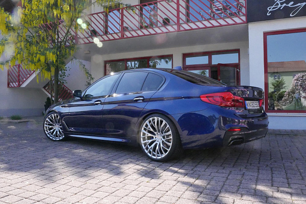 Фото дисков Breyton Topas Глянцевый лак на BMW 5/M5 (G30/F90)