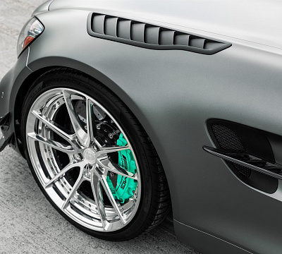 Фото дисков Anrky AN24 на Mercedes-Benz AMG GT I