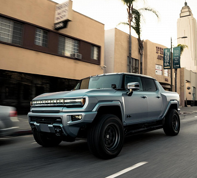 Фото дисков Brixton Forged BX02-M на GMC Hummer EV