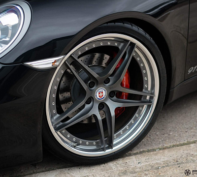 Фото дисков HRE S107 на Porsche 911 VII