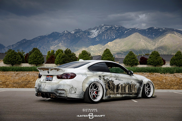 Фото дисков Strasse Wheels SM5R Deep Concave FS Другой цвет на BMW 4/M4 (F32/F82)
