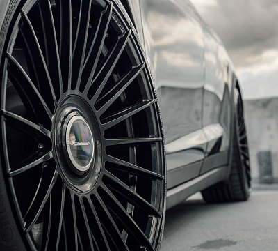Фото дисков Vossen HF-8 на Tesla Model X
