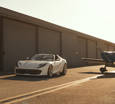 Фото дисков Vossen VPS-1 (3-Piece) на Ferrari 812