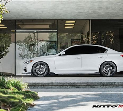 Фото дисков Vossen VFS-5 на Infiniti Q50