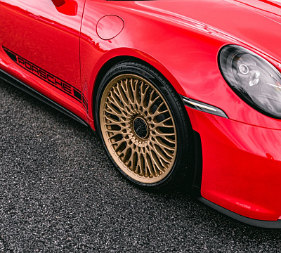 Фото дисков Brixton Forged TR20 на Porsche 911 VIII
