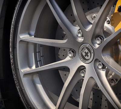 Фото дисков HRE P104 на Porsche 911 VI