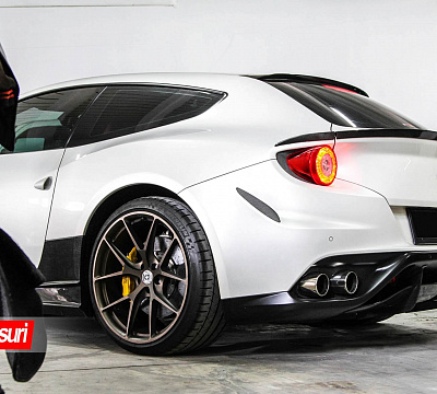 Фото дисков HRE P101 на Ferrari FF