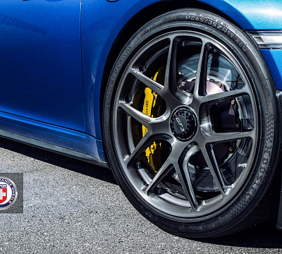 Фото дисков HRE R101 на Porsche 911 VII