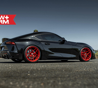 Фото дисков HRE FF11 на Toyota Supra A90