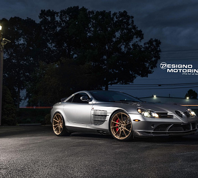 Фото дисков Anrky AN13 на Mercedes-Benz SLR McLaren