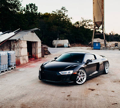 Фото дисков Brixton Forged WR7 на Audi R8 (4S)