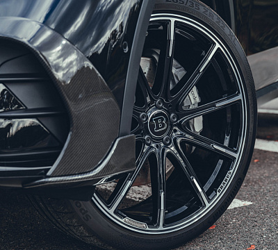 Фото дисков BRABUS Monoblock Z (Platinum Edition) на Mercedes-Benz GLC (X254, C254)