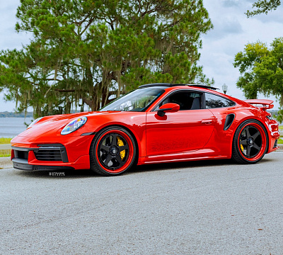 Фото дисков Strasse Wheels S5 Track на Porsche 911 VIII