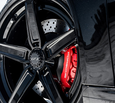 Фото дисков Anrky AN38 на Porsche 911 VII