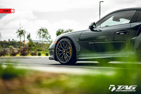 Фото дисков Anrky AN30 Сатиновый графит на Porsche 911 VII
